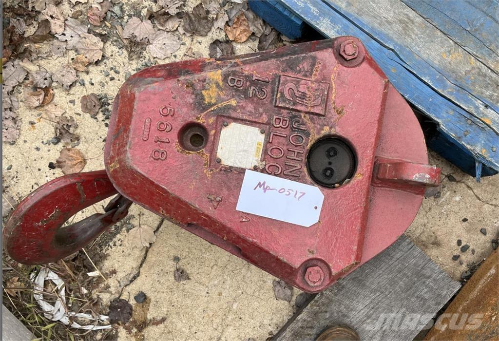  Unknown Piezas y equipos para grúas