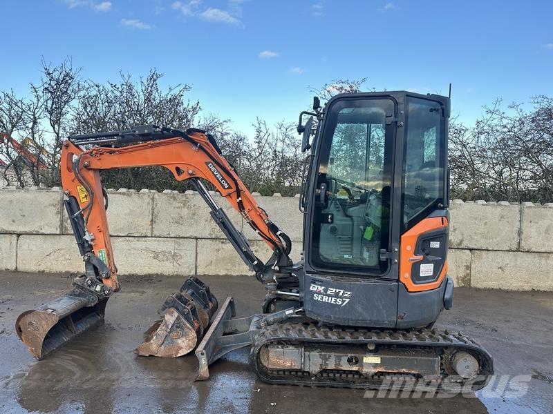 Doosan DX27 Excavadoras sobre orugas