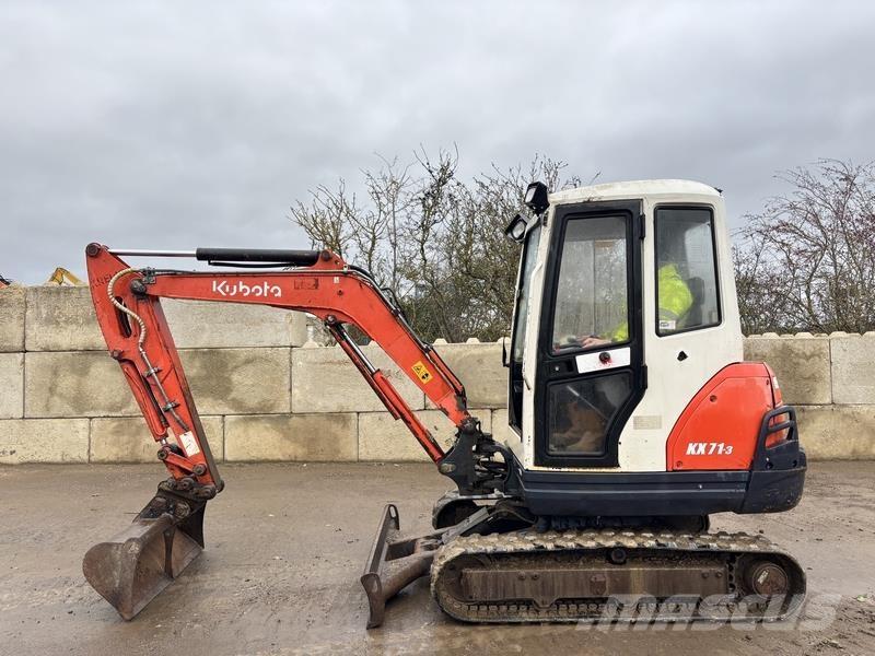 Kubota KX71-3 Miniexcavadoras
