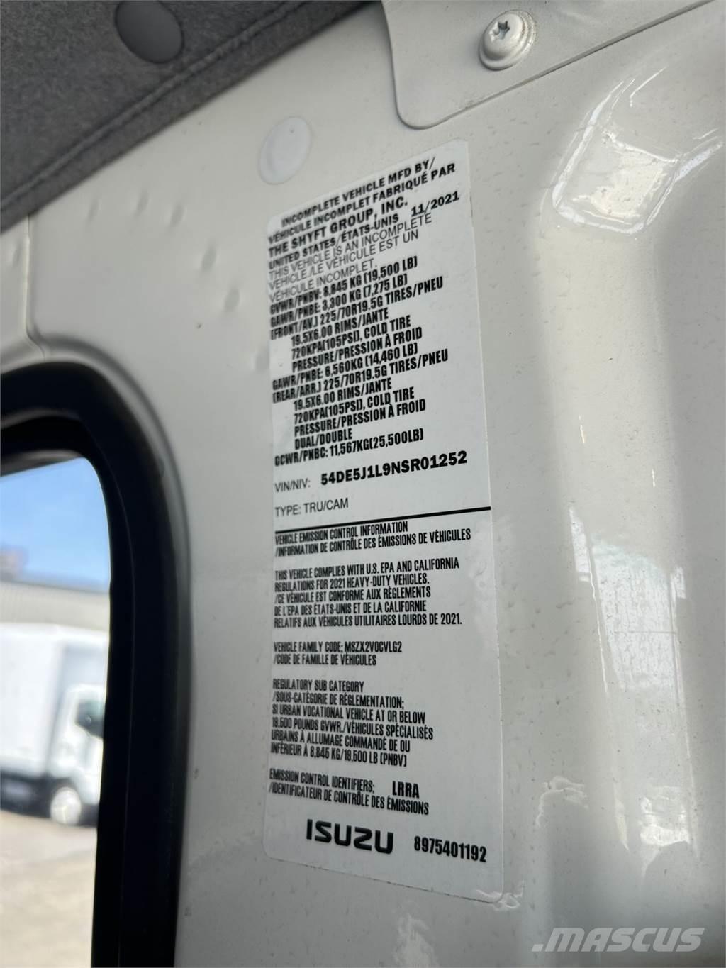 Isuzu NRR DC Bañeras basculantes usadas