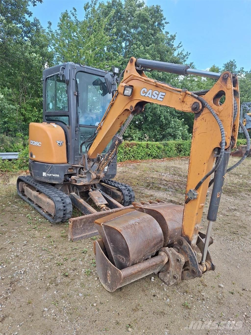 CASE CX26C Miniexcavadoras