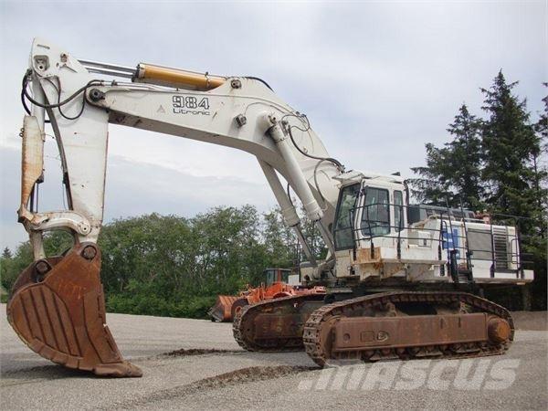 Liebherr 984C HD Excavadoras sobre orugas