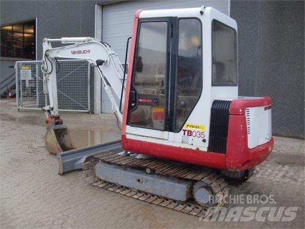 Takeuchi TB035 Miniexcavadoras