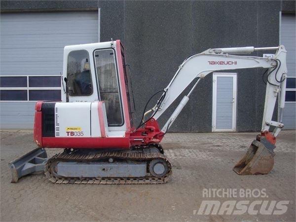 Takeuchi TB035 Miniexcavadoras