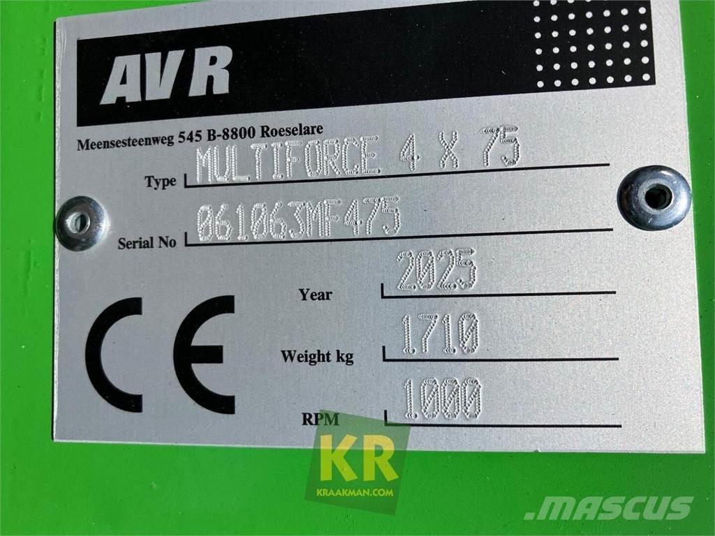 AVR MultiForce Cultivadoras para cultivos en hilera