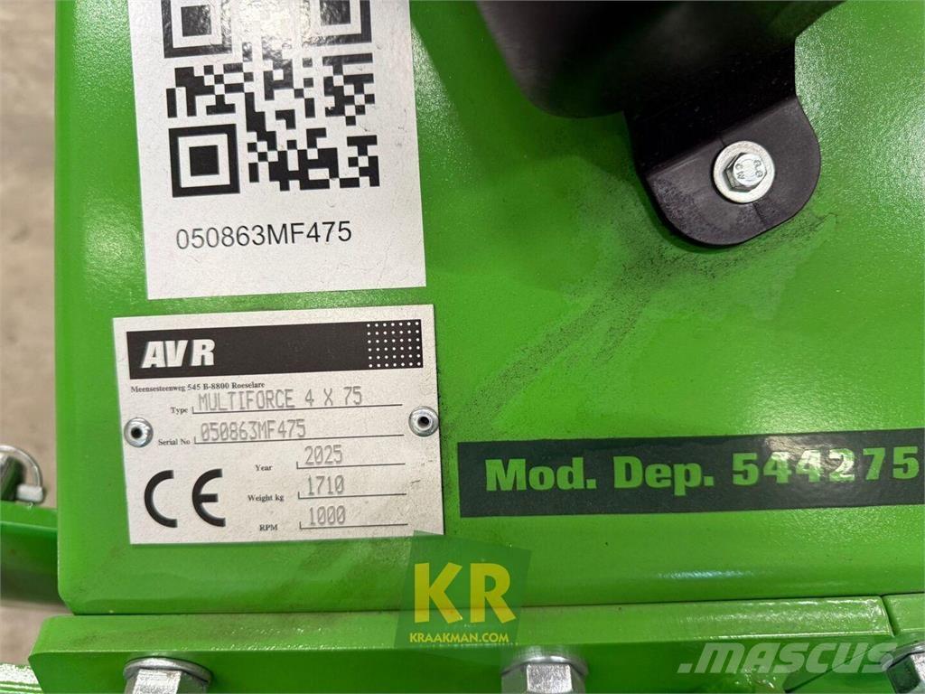 AVR MultiForce Cultivadoras para cultivos en hilera