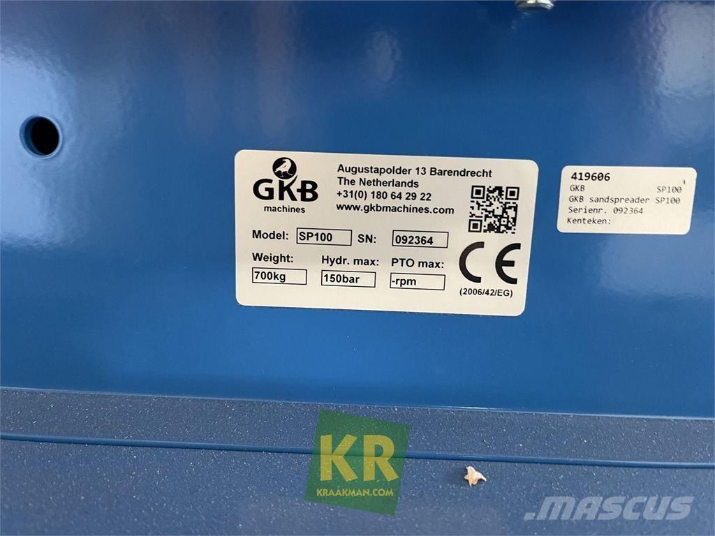  GKB Sandspreader Esparcidoras de arena y sal