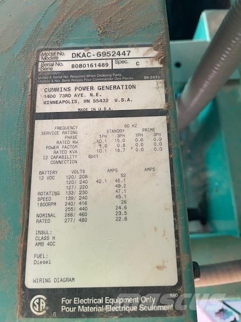 Onan 15kW Generadores diésel