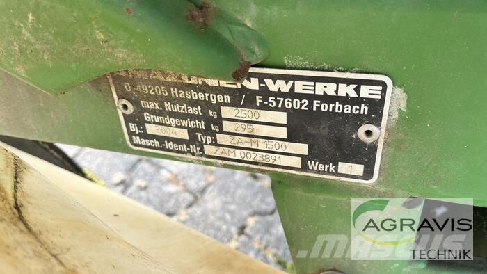 Amazone ZA-M 1500 Esparcidoras de minerales