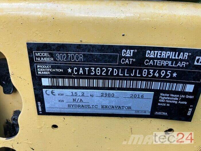 CAT 302.7 D Excavadoras de ruedas