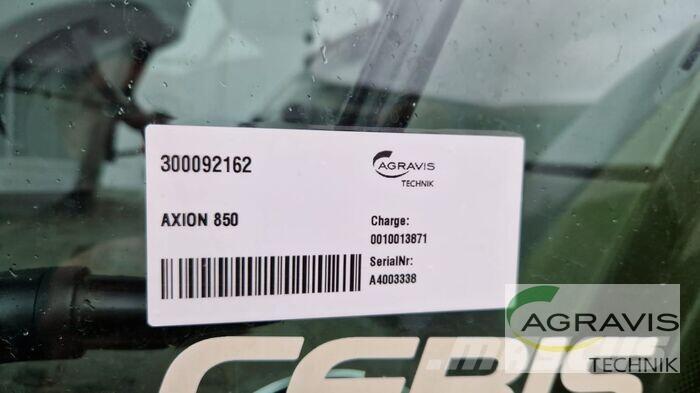 CLAAS AXION 850 Tractores