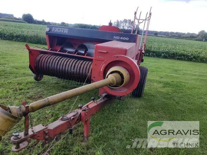 Deutz-Fahr HD 400 Empacadoras cuadradas