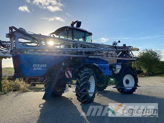 Evrard ALPHA 4100 EVO Pulverizadores arrastrados