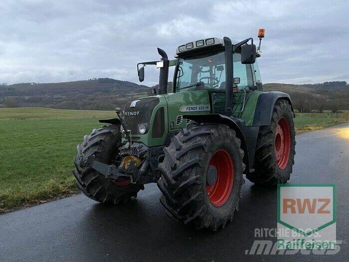 Fendt 820 Tractores