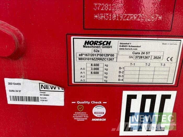 Horsch CURA 24 ST Segadoras y cortadoras de hojas para pasto
