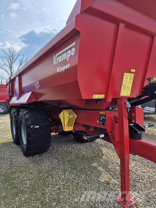 Krampe HD550 Carrier Remolques con caja de volteo