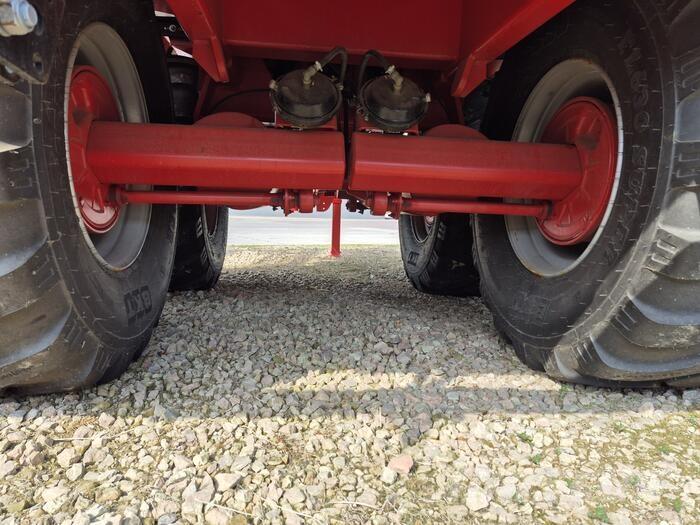 Krampe HD550 Carrier Remolques con caja de volteo