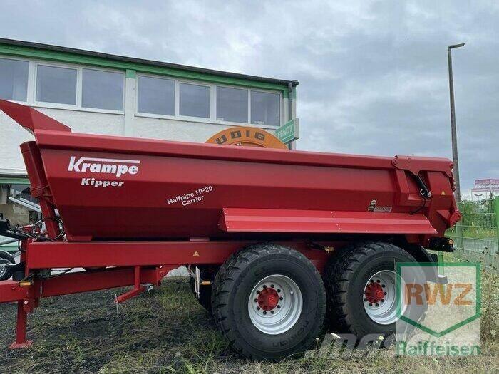Krampe HP 20 Remolques con caja de volteo