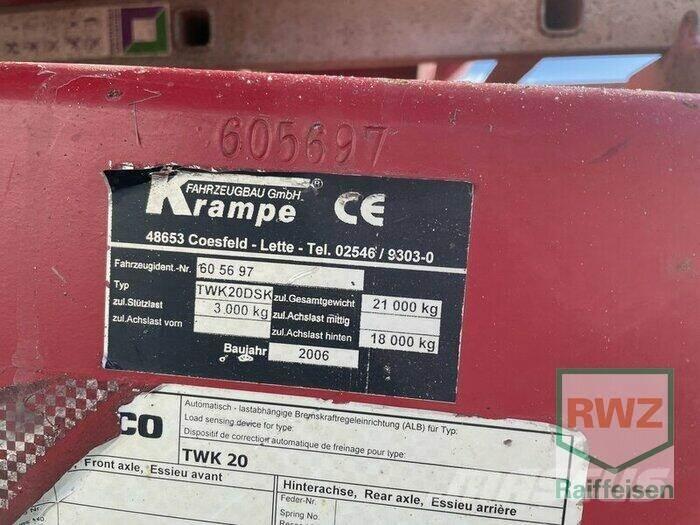 Krampe TWK20DSK / HD550 Remolques con caja de volteo