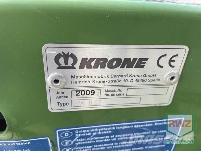 Krone KW 6.02/6 Rastrilladoras y rastrilladoras giratorias