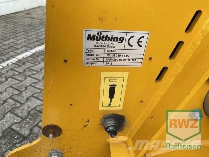Müthing MU-M 250 Otras máquinas y aperos de labranza