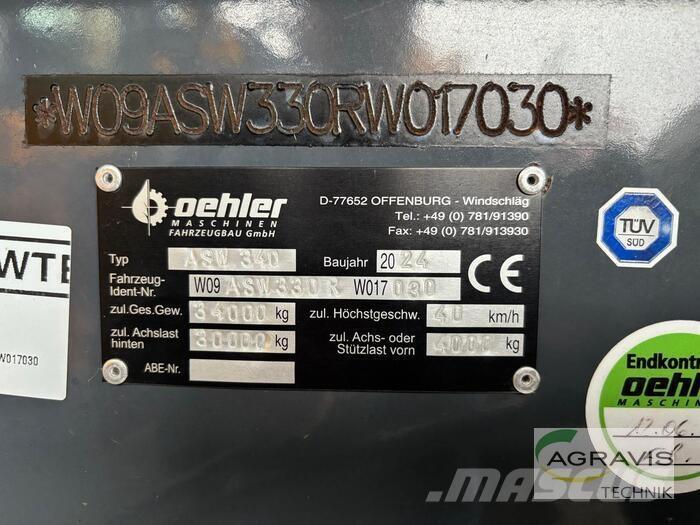 Oehler OL ASW 340 Otros remolques