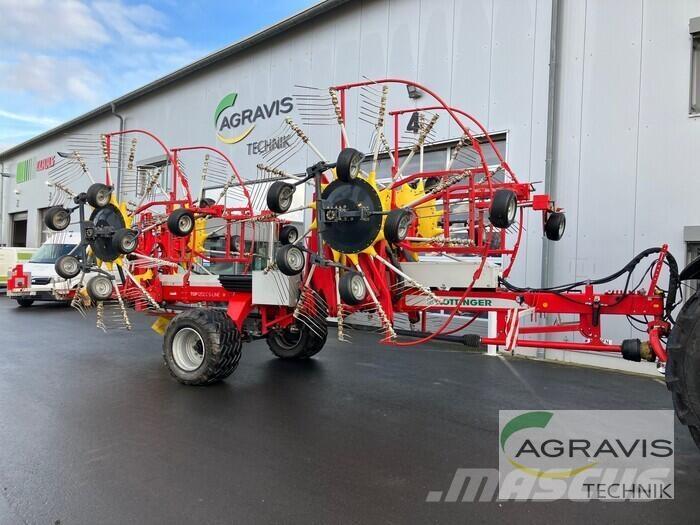 Pöttinger TOP 1252 C Rastrilladoras y rastrilladoras giratorias