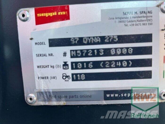 Seppi S 7 Dyna L 275 Segadoras y cortadoras de hojas para pasto