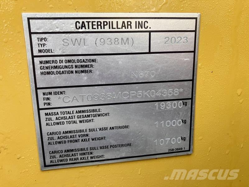 CAT 938M Cargadoras sobre ruedas