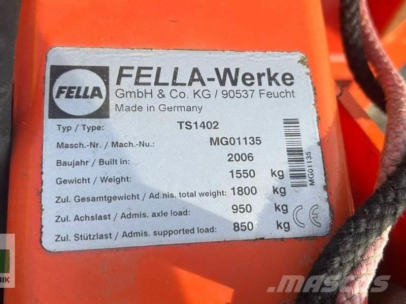 Fella TS 1402 Segadoras hileradoras