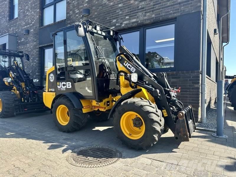 JCB 403 AGRI Cargadoras y excavadoras frontales