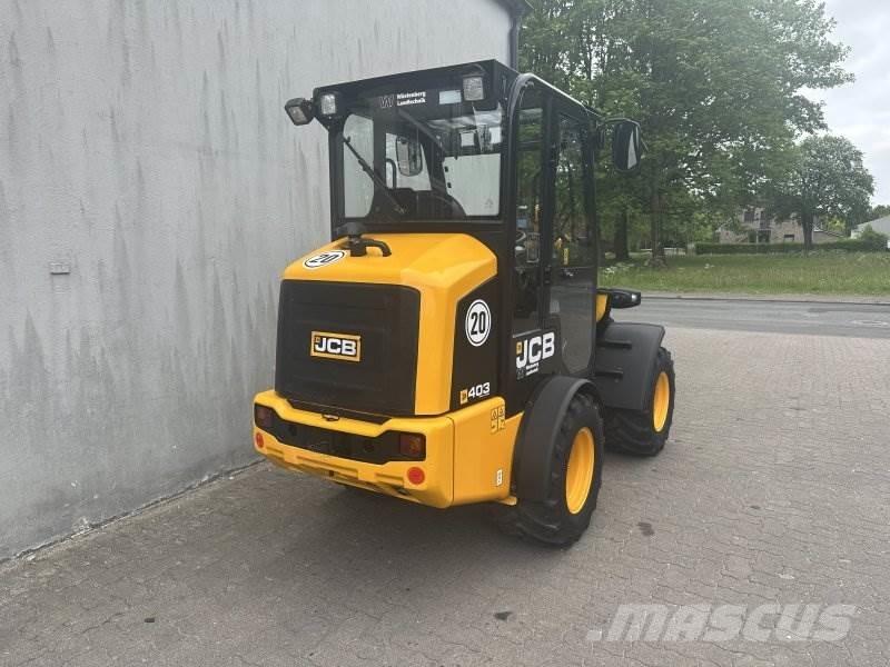 JCB 403 AGRI Cargadoras y excavadoras frontales