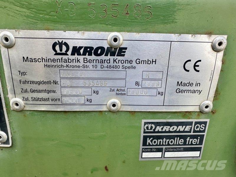 Krone 4 XL / GD Remolques autocargadores