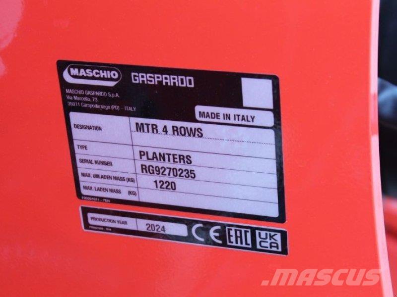 Maschio MTR 4 Otra máquina para siembra