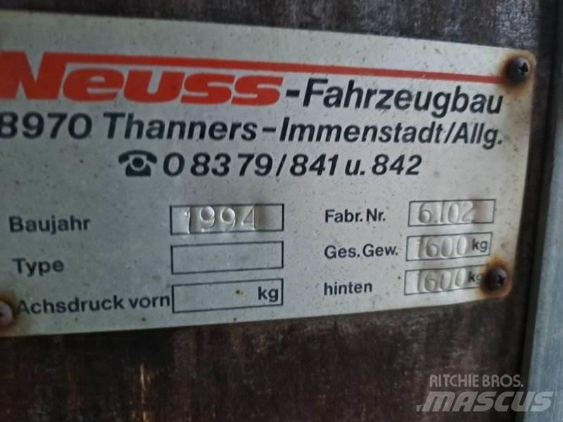  NEUSS 1600KG Otros remolques