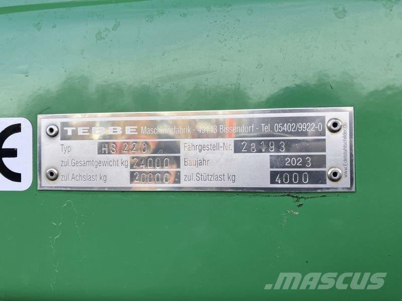 Tebbe HS 220 Esparcidoras de abono
