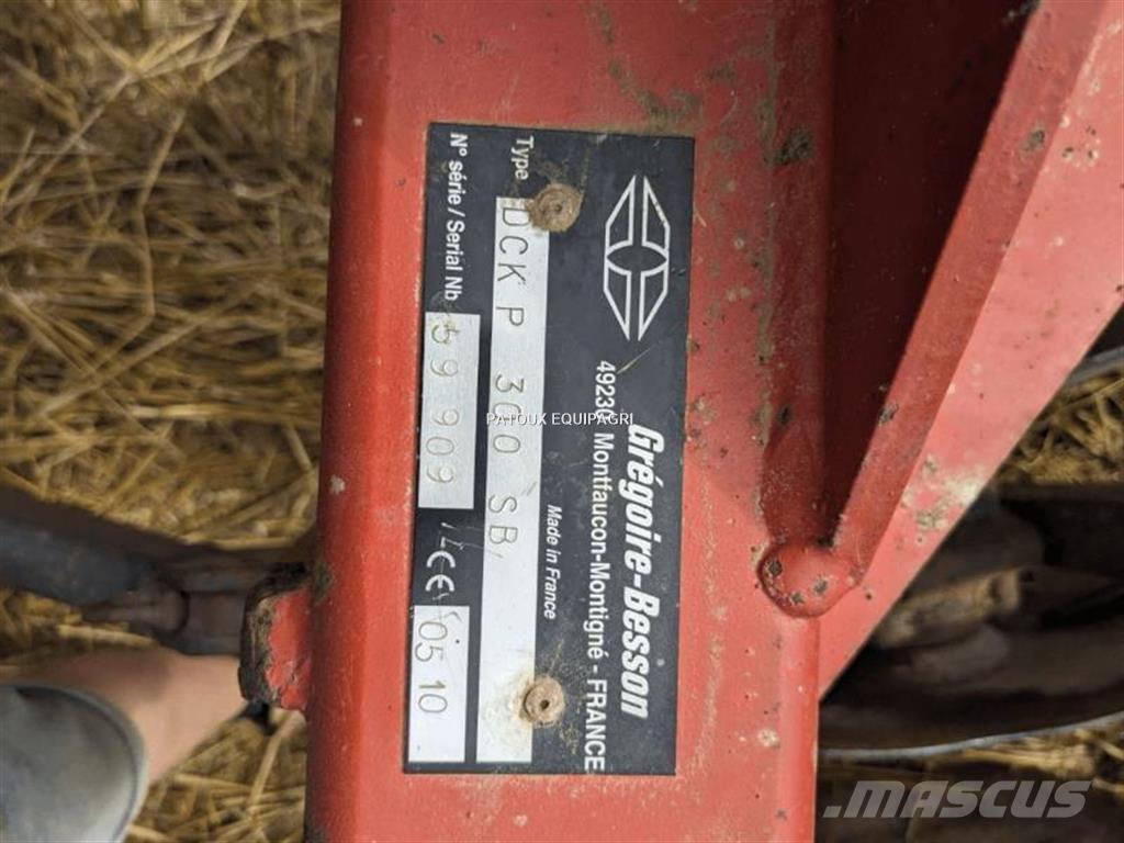 Gregoire DCRP300 Gradas