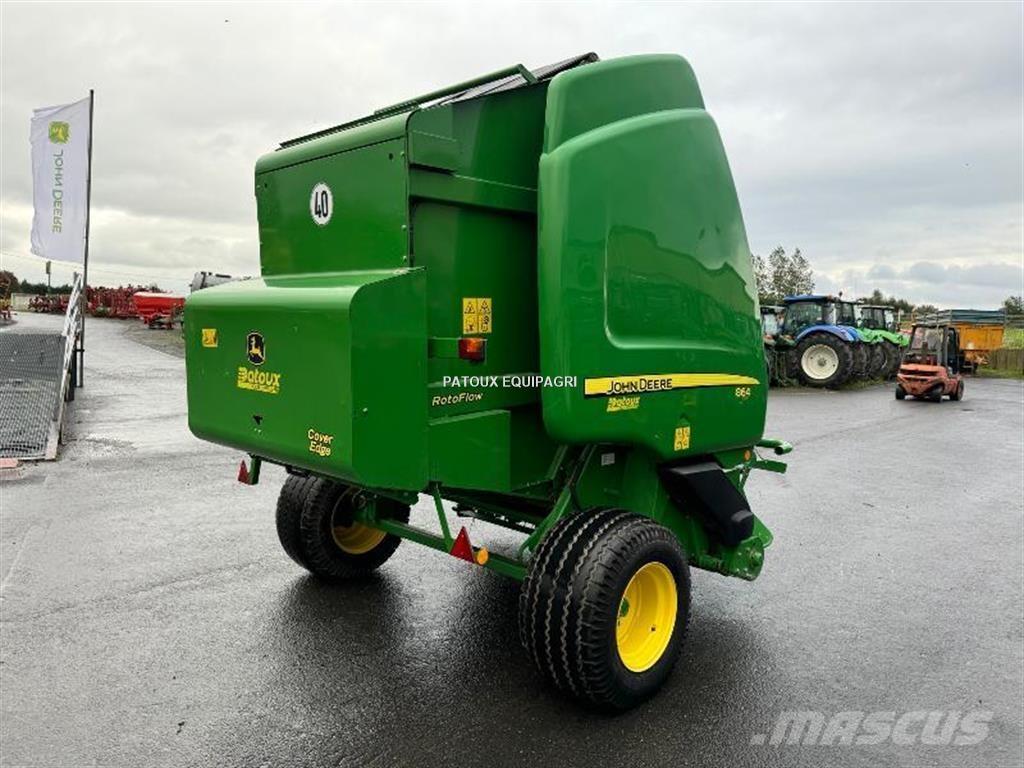 John Deere 864 Empacadoras circular