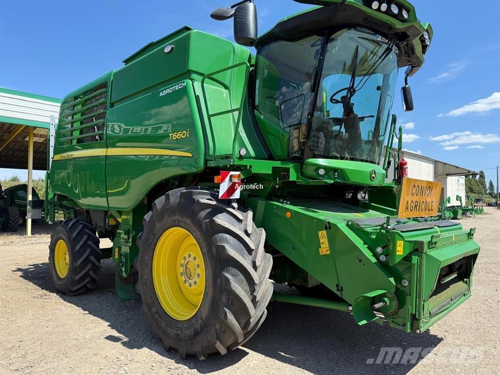 John Deere T 660 Cosechadoras combinadas