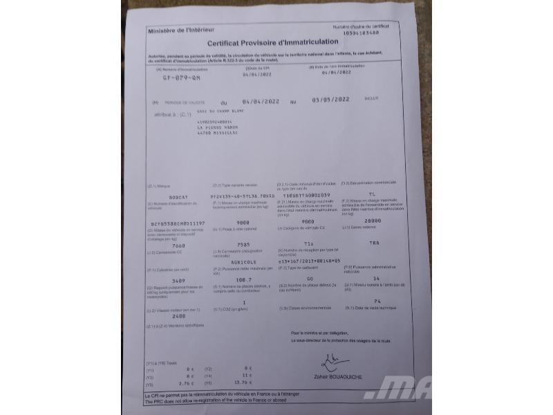Bobcat TL38-70HF 135VR Otros