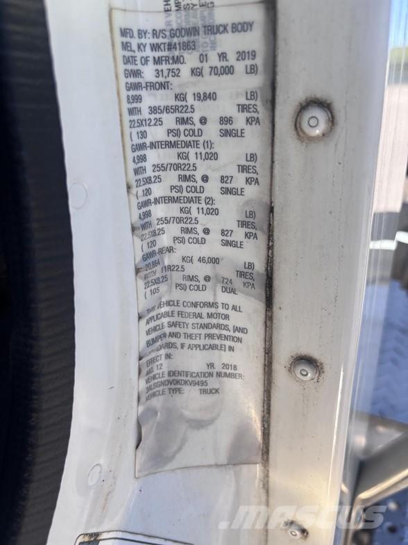 Freightliner 122SD Bañeras basculantes usadas