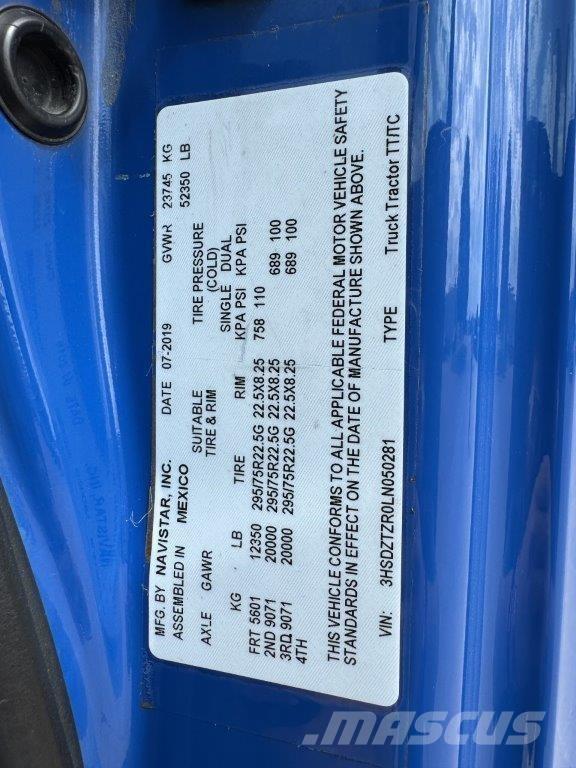 International LT Camiones tractor