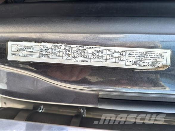 Peterbilt 567 Camiones tractor