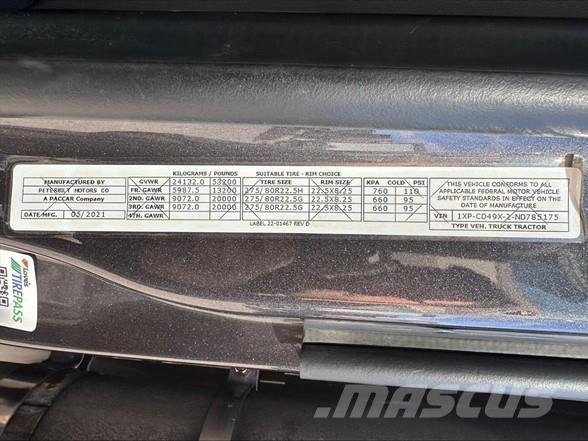 Peterbilt 567 Camiones tractor