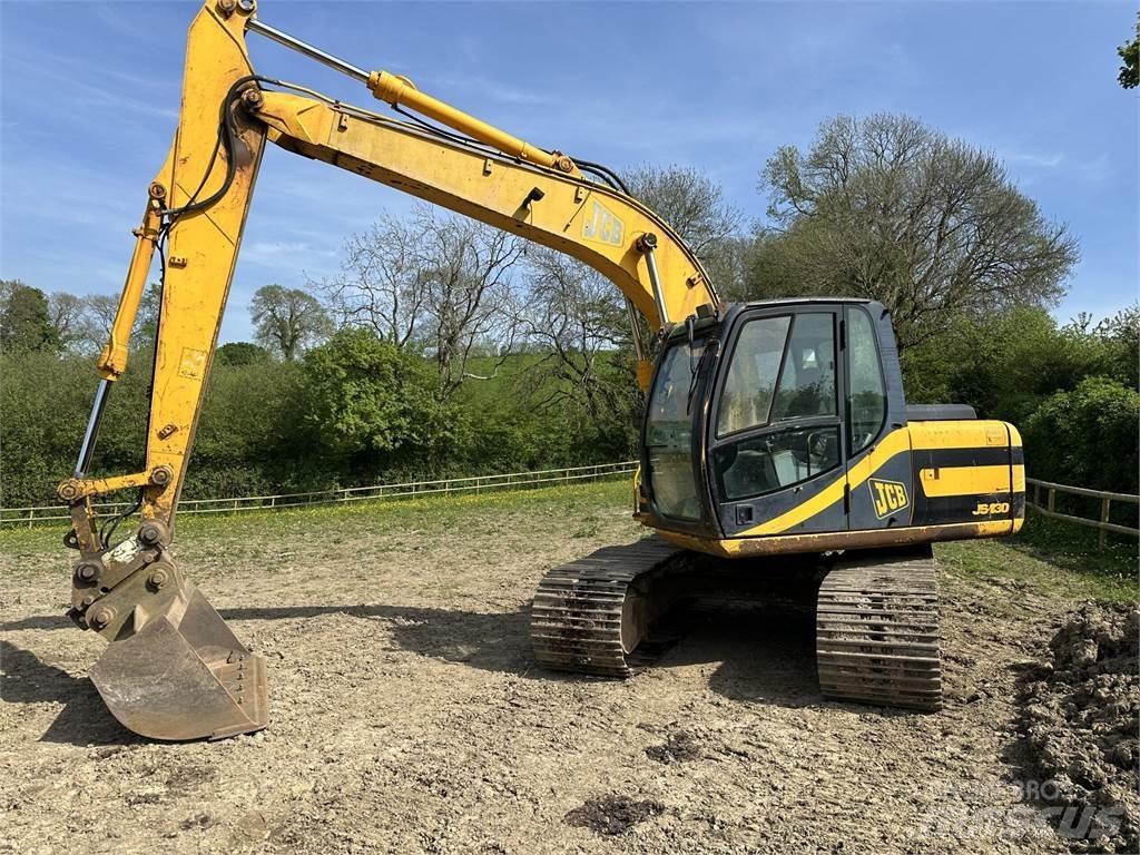 JCB Js130 Excavadoras sobre orugas