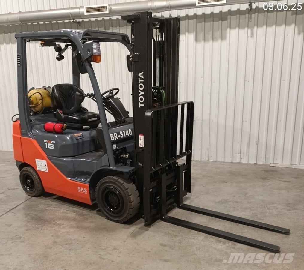 Toyota 02-8FGF18 Camiones LPG