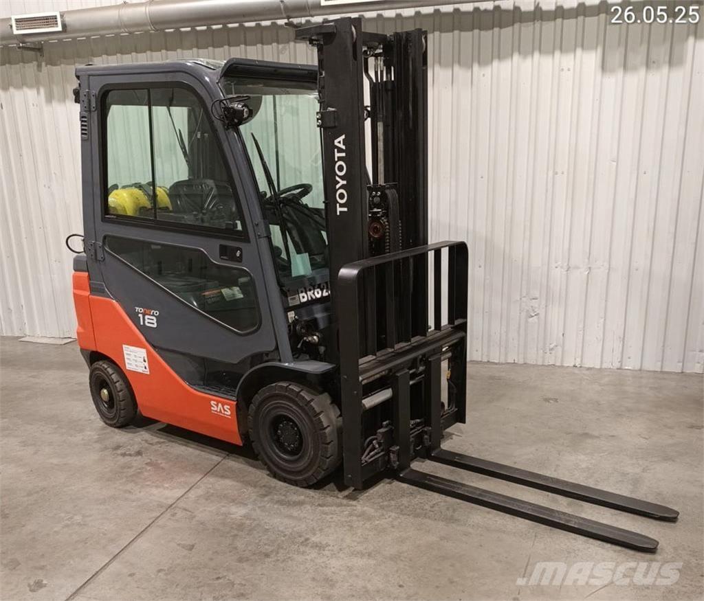 Toyota 02-8FGF18 Camiones LPG