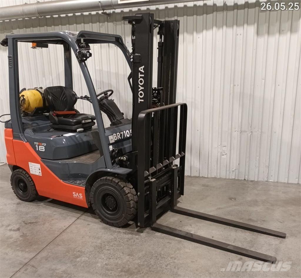 Toyota 02-8FGF18 Camiones LPG