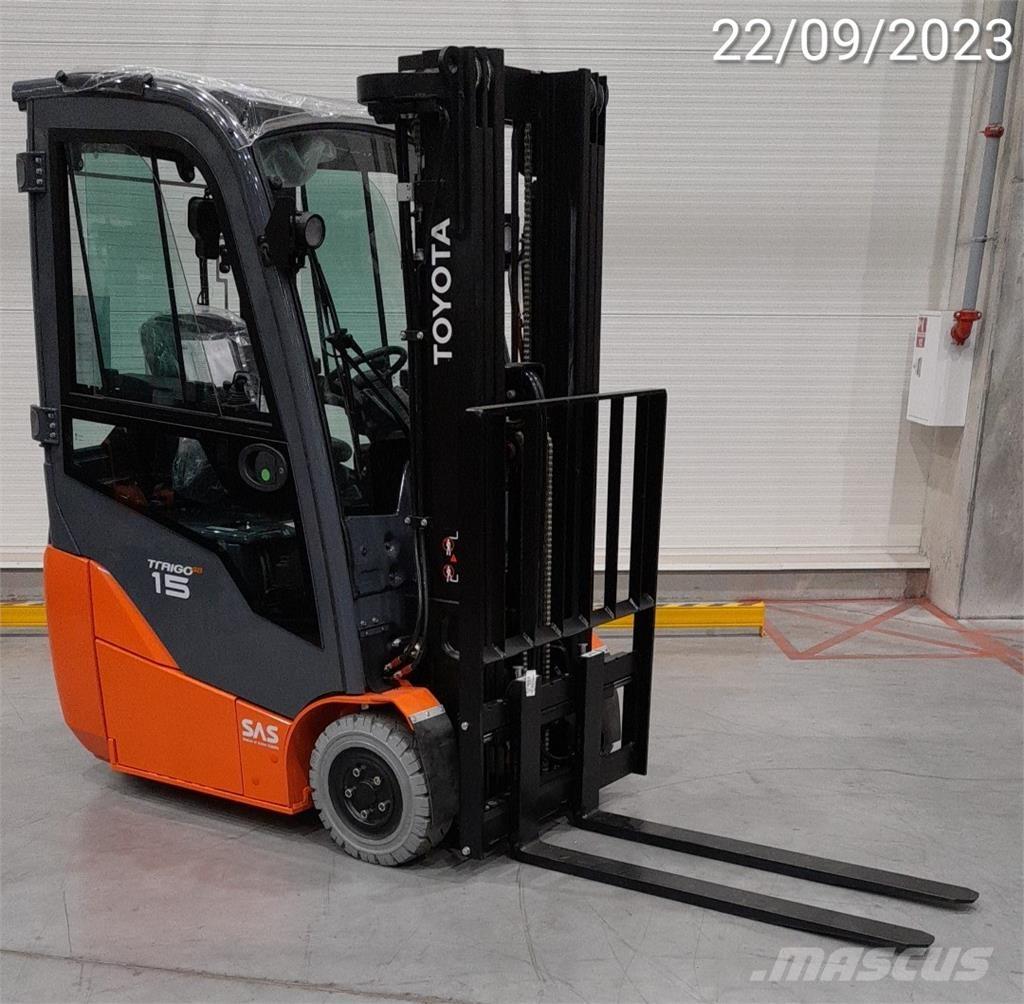 Toyota 8FBE15T Carretillas de horquilla eléctrica