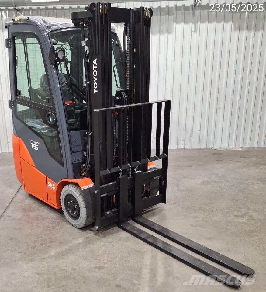 Toyota 8FBE15T Carretillas de horquilla eléctrica